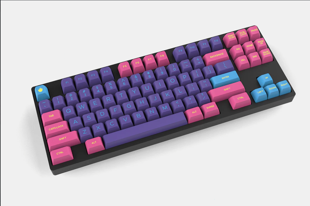 DOMIKEY ABS DOUBLESHOT SA CYBERPUNK PUMPER KEYCAP